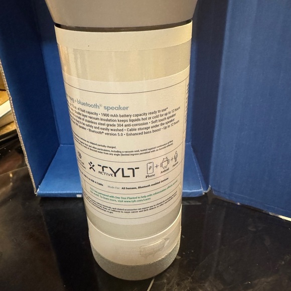Tylt Bluetooth Speaker/hydration Mug - Picture 2 of 4